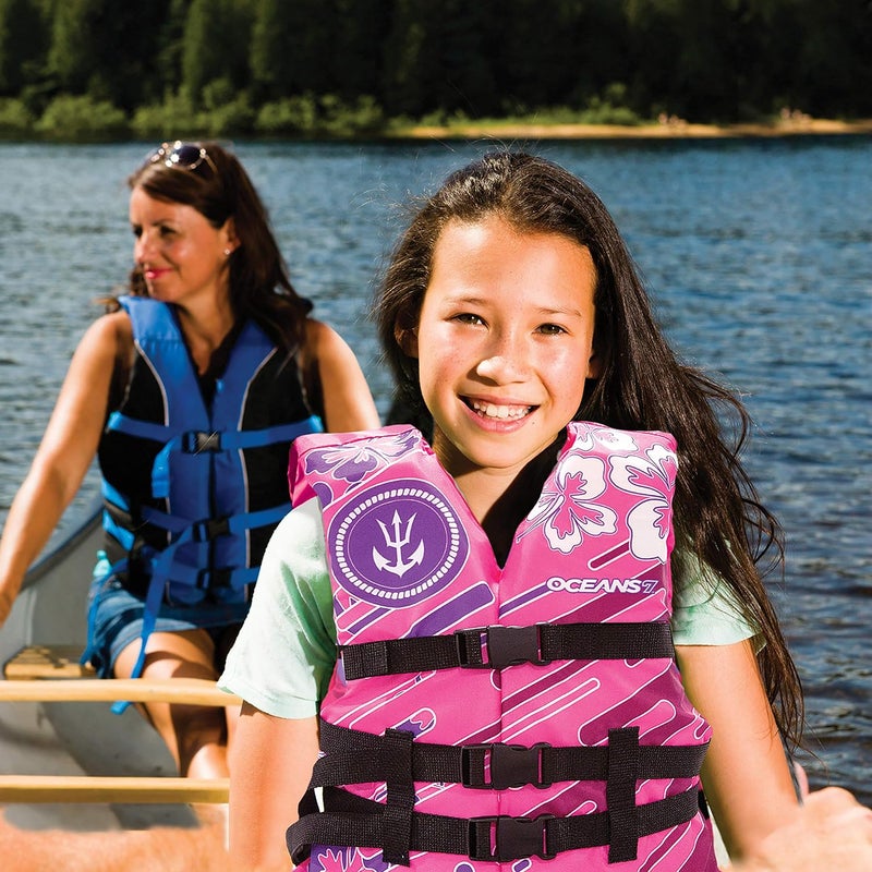 Oceans 7 US Coast Guard Approved Life Jacket for Infant, Kids, Youth, – Type II & III Vest, Personal Flotation Device - Image 3